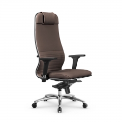 Кресло руководителя Metta L 1m 38К2/2D Infinity Easy Clean MPES Комплект 1 Светло-коричневое