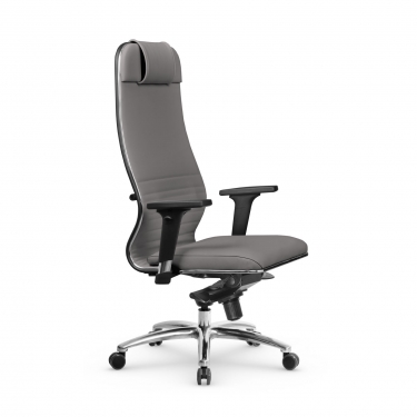 Кресло руководителя Метта Metta L 1m 38К2/2D Infinity Easy Clean MPES Комплект 1 Серое