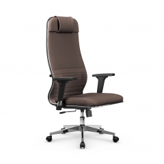 Кресло руководителя Metta L 1m 38К2/2D Infinity Easy Clean MPES Комплект 5 Светло-коричневое