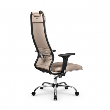 Кресло руководителя Метта Metta L 1m 38К2/2D Infinity Easy Clean MPES Комплект 7 Темно-бежевое