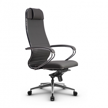 Кресло руководителя Метта Metta L 1m 38K2K Комплект 2 Серое