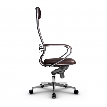 Кресло руководителя Метта Metta L 1m 38K2K Комплект 3 Темно-коричневое