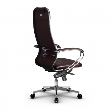 Кресло руководителя Метта Metta L 1m 38K2K Комплект 3 Темно-коричневое