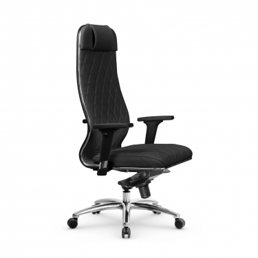 Кресло руководителя Метта Мetta L 1m 40M/2D Infinity Easy Clean MPES Комплект 1 Черное