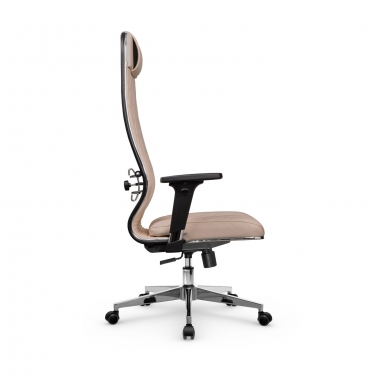 Кресло руководителя Метта Мetta L 1m 40M/2D Infinity Easy Clean MPES Комплект 5 Темно-бежевое