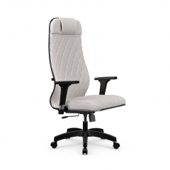 Кресло руководителя Мetta L 1m 40M/2D Infinity Easy Clean MPES Комплект 6 Белое