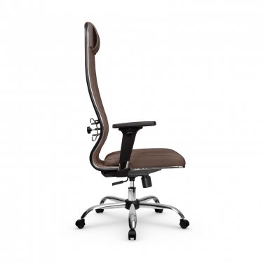 Кресло руководителя Метта Мetta L 1m 40M/2D Infinity Easy Clean MPES Комплект 7 Светло-коричневое