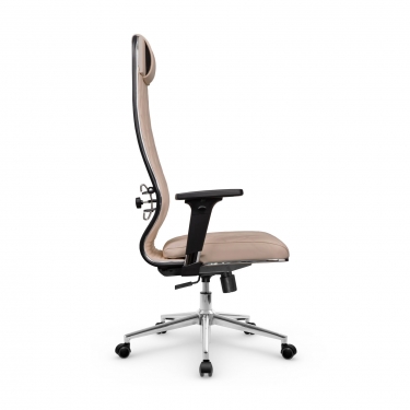 Кресло руководителя Метта Мetta L 1m 40M/2D Infinity Easy Clean MPES Комплект 9 Темно-бежевое