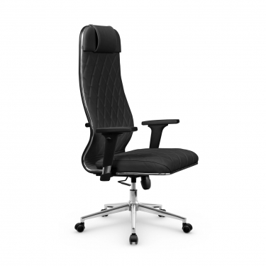 Кресло руководителя Метта Мetta L 1m 40M/2D Infinity Easy Clean MPES Комплект 10 Черное