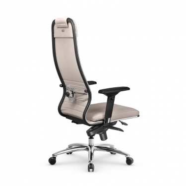 Кресло руководителя Метта Мetta L 1m 38K2/4D Infinity Easy Clean MPES Комплект 1 Светло-бежевое