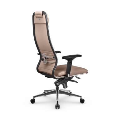 Кресло руководителя Метта Мetta L 1m 38K2/4D Infinity Easy Clean MPES Комплект 2 Темно-бежевое