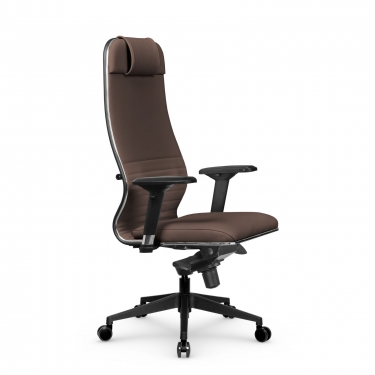 Кресло руководителя Метта Мetta L 1m 38K2/4D Infinity Easy Clean MPES Комплект 4 Светло-коричневое