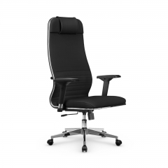 Кресло руководителя Мetta L 1m 38K2/4D Infinity Easy Clean MPES Комплект 5 Черное