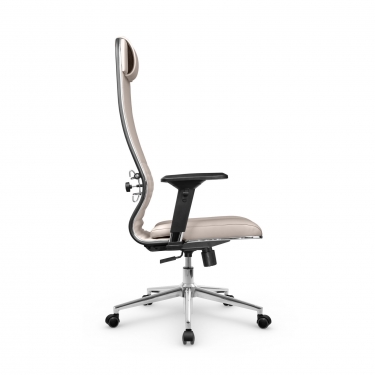 Кресло руководителя Метта Мetta L 1m 38K2/4D Infinity Easy Clean MPES Комплект 9 Светло-бежевое