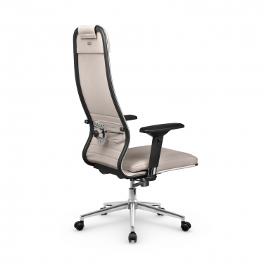 Кресло руководителя Метта Мetta L 1m 38K2/4D Infinity Easy Clean MPES Комплект 9 Светло-бежевое