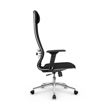 Кресло руководителя Метта Мetta L 1m 38K2/4D Infinity Easy Clean MPES Комплект 9 Черное
