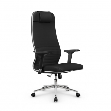 Кресло руководителя Метта Мetta L 1m 38K2/4D Infinity Easy Clean MPES Комплект 10 Черное