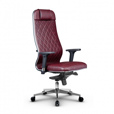 Кресло руководителя Метта Metta L 1m 40M/2D Комплект 3 Темно-бордовое