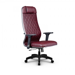 Кресло руководителя Метта Metta L 1m 40M/2D Комплект 6 Темно-бордовое
