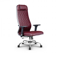 Кресло руководителя Метта Metta L 1m 40M/2D Комплект 7 Темно-бордовое