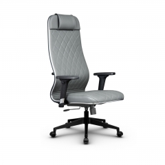 Кресло руководителя Метта Metta L 1m 40M/2D Комплект 8 Серое