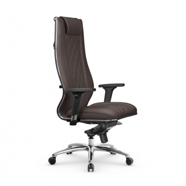 Кресло руководителя Метта Мetta L 1m 50M/2D Infinity Easy Clean MPES Комплект 1 Черное