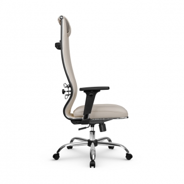 Кресло руководителя Метта Мetta L 1m 50M/2D Infinity Easy Clean MPES Комплект 5 Темно-бежевое