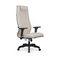 Кресло руководителя Мetta L 1m 50M/2D Infinity Easy Clean MPES Комплект 8 Светло-бежевое