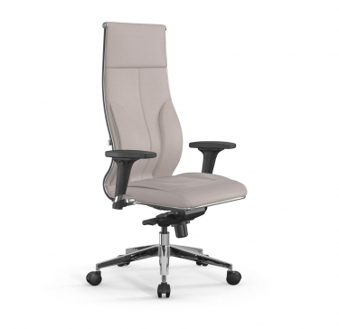 Кресло руководителя Метта Мetta L 1m 46/2D Infinity Easy Clean MPES Комплект 2 Светло-бежевое