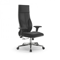 Кресло руководителя Мetta L 1m 46/2D Infinity Easy Clean MPES Комплект 3 Черное