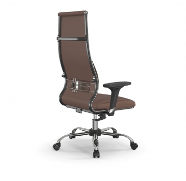 Кресло руководителя Метта Мetta L 1m 46/2D Infinity Easy Clean MPES Комплект 5 Светло-коричневое