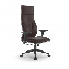 Кресло руководителя Мetta L 1m 46/2D Infinity Easy Clean MPES Комплект 6 Темно-коричневое