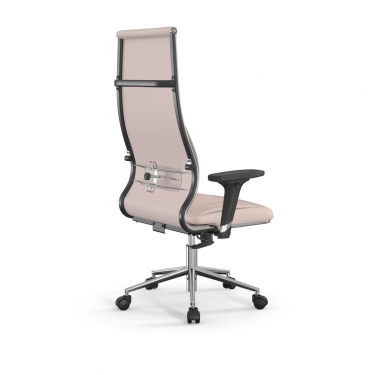 Кресло руководителя Метта Мetta L 1m 46/2D Infinity Easy Clean MPES Комплект 7 Молочное