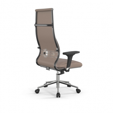 Кресло руководителя Метта Мetta L 1m 46/2D Infinity Easy Clean MPES Комплект 8 Темно-бежевое