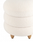Пуф с ящиком Stool Group Винни L Тедди белый