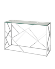 Консоль Stool Group АРТ ДЕКО 12040 Серебро