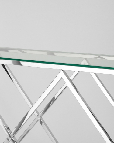 Консоль Stool Group ИНСИГНИЯ 11530 Серебро