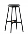 Стул барный Stool Group Knobb 750 см Черный