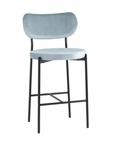 Cтул полубарный Stool Group Барбара NEW Серо-голубой