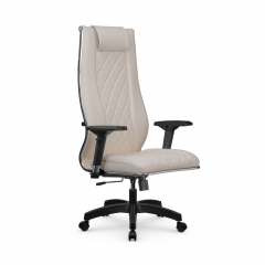 Кресло руководителя МЕТТА L 1m 50M/4D Infinity Easy Clean MPES Комплект 4 Светло-бежевое