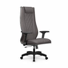 Кресло руководителя МЕТТА L 1m 50M/4D Infinity Easy Clean MPES Комплект 4 Серое