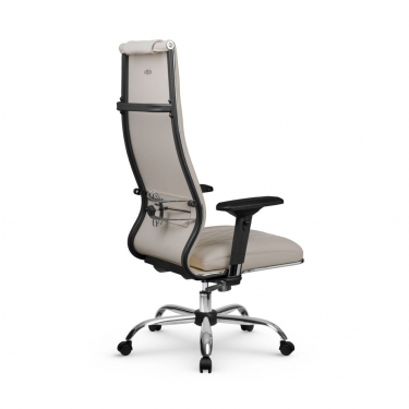 Кресло руководителя Метта МЕТТА L 1m 50M/4D Infinity Easy Clean MPES Комплект 5 Светло-бежевое
