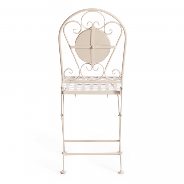 Стул Tetchair Secret de Maison VICENZA mod. PL08-7451RV металл, 363591 см, белый/плитка калейдоскоп