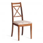 Стул Tetchair Picasso PC-SC дерево гевея, 45х53х97см, MAF Brown, ткань Прованс 11