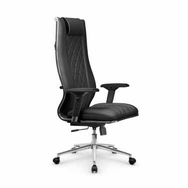 Кресло руководителя Метта МЕТТА L 1m 50M/4D Infinity Easy Clean MPES Комплект 7 Черное