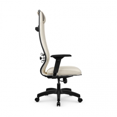 Кресло руководителя Метта МЕТТА L 1m 50M/4D Infinity Easy Clean MPES Комплект 8 Молочное