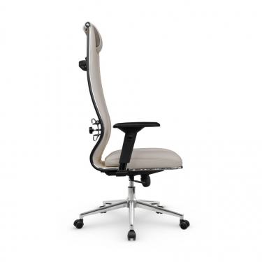 Кресло руководителя Метта МЕТТА L 1m 50M/4D Infinity Easy Clean MPES Комплект 9 Светло-бежевое