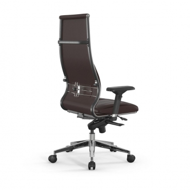 Кресло руководителя Метта Мetta L 1m 46/4D Infinity Easy Clean MPES Комплект 2 Темно-коричневое