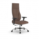 Кресло руководителя Метта Мetta L 1m 46/4D Infinity Easy Clean MPES Комплект 5 Светло-коричневое