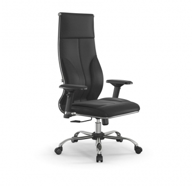 Кресло руководителя Метта Мetta L 1m 46/4D Infinity Easy Clean MPES Комплект 5 Черное